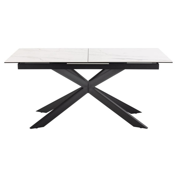 Stół Irwine 168/210x90cm white Akranes - ACTONA